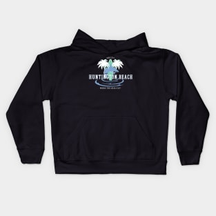 Surf City, Huntington Beach Kids Hoodie